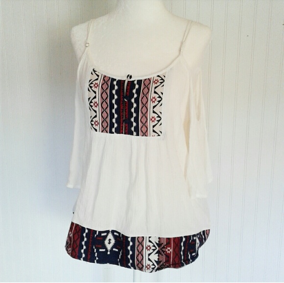Altar'd State Tops - Altar'd State Cold Shoulder Top